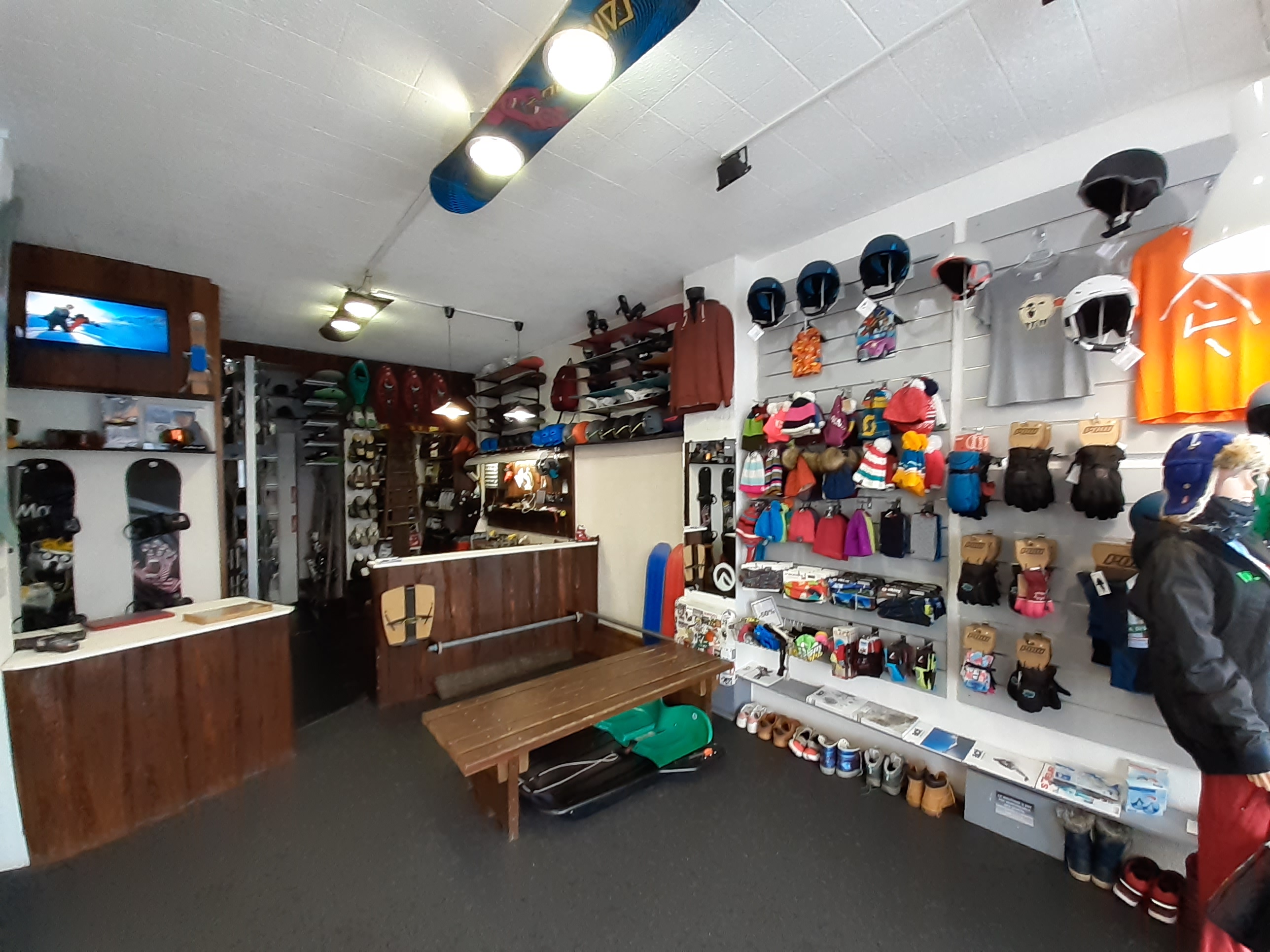 Vue intérieur de la boutique